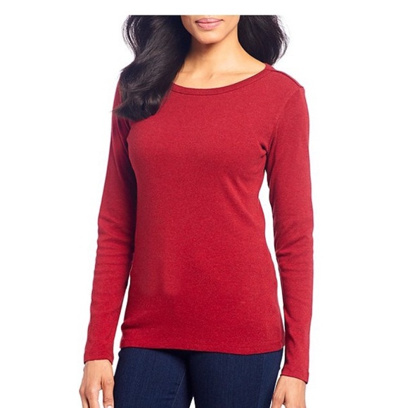 Tops - Red Pendleton Long Sleeve Shirt